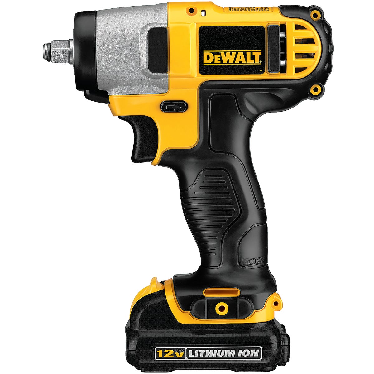 DeWalt 12 Volt MAX Lithium-Ion 3/8 In. Cordless Impact Wrench Kit