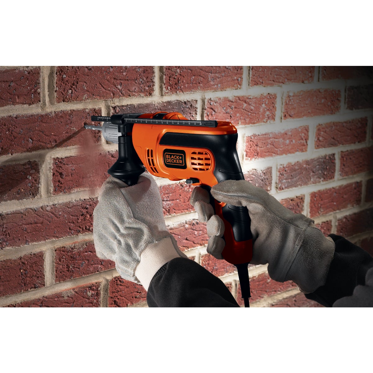 Black and Decker 1/2 In. Keyless 6.5-Amp VSR Electric Hammer Drill