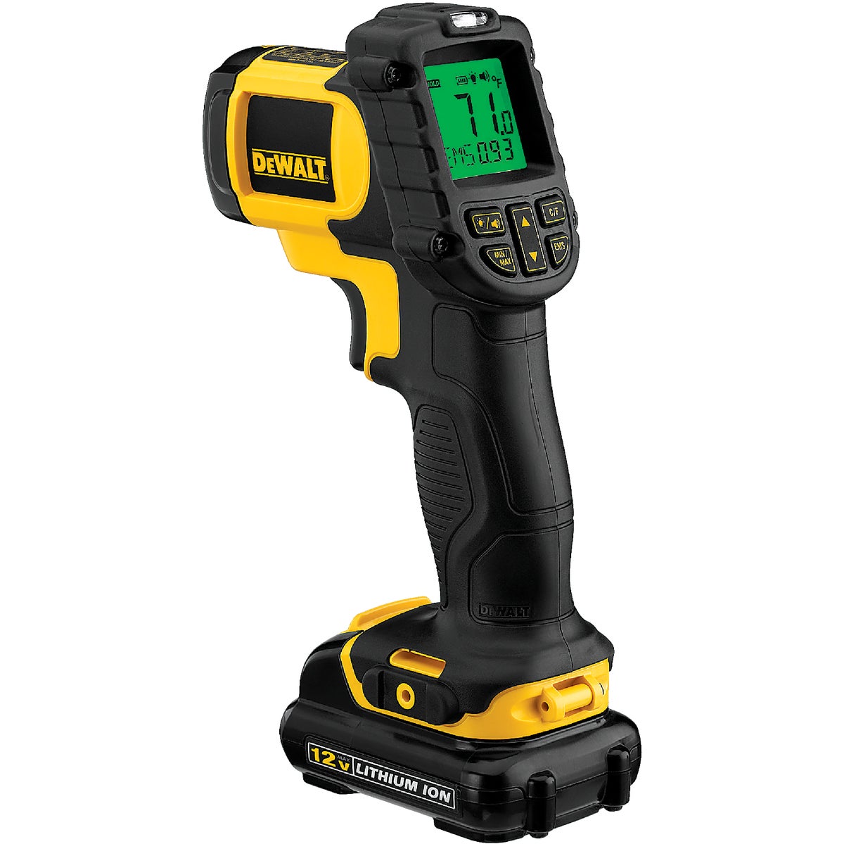 DeWalt 12V MAX Infrared Thermometer Kit