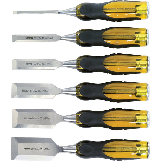 Stanley FatMax Wood Chisel Set (6-Piece)