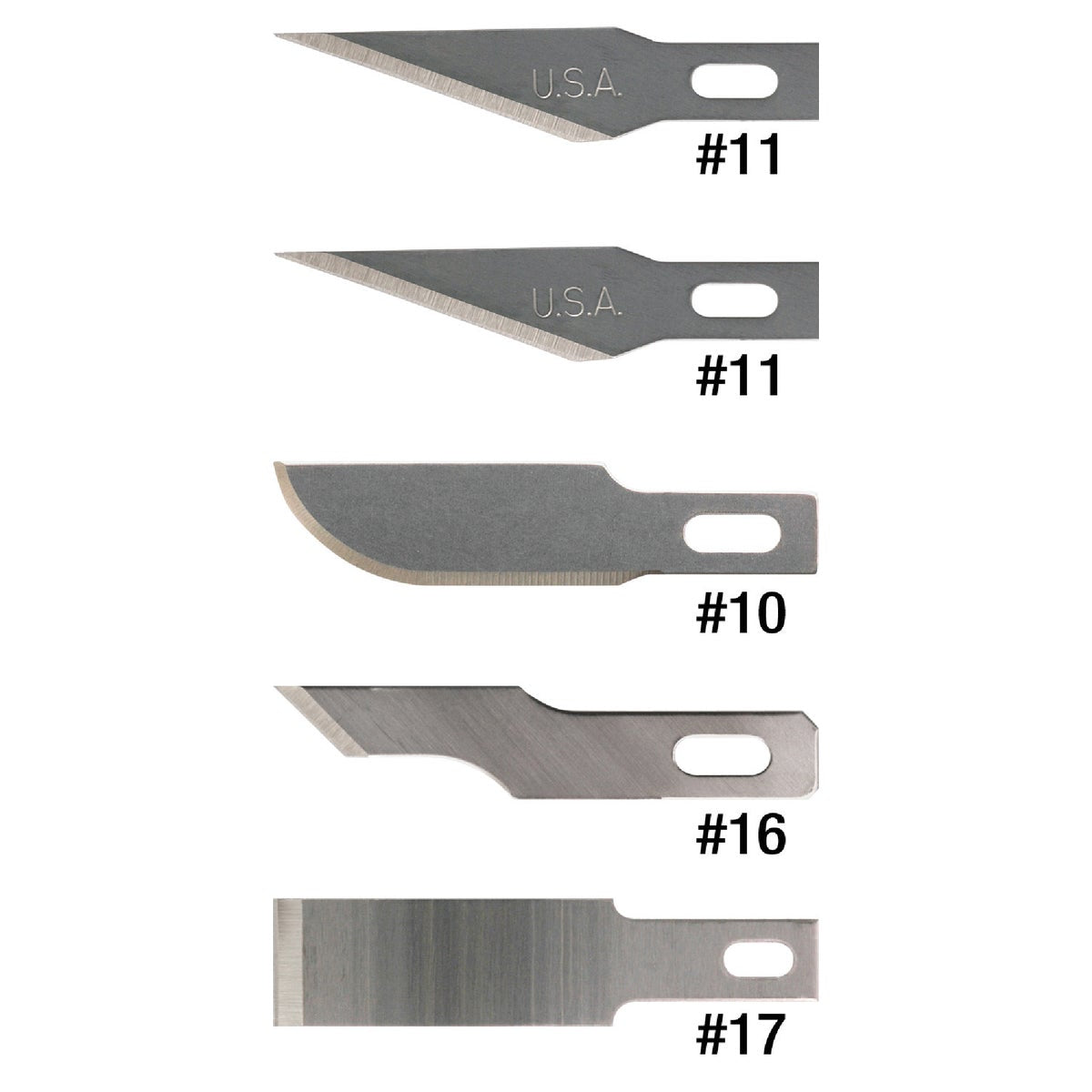 Techni Edge No. 1 Hobby Blades Assortment (5-Pack)