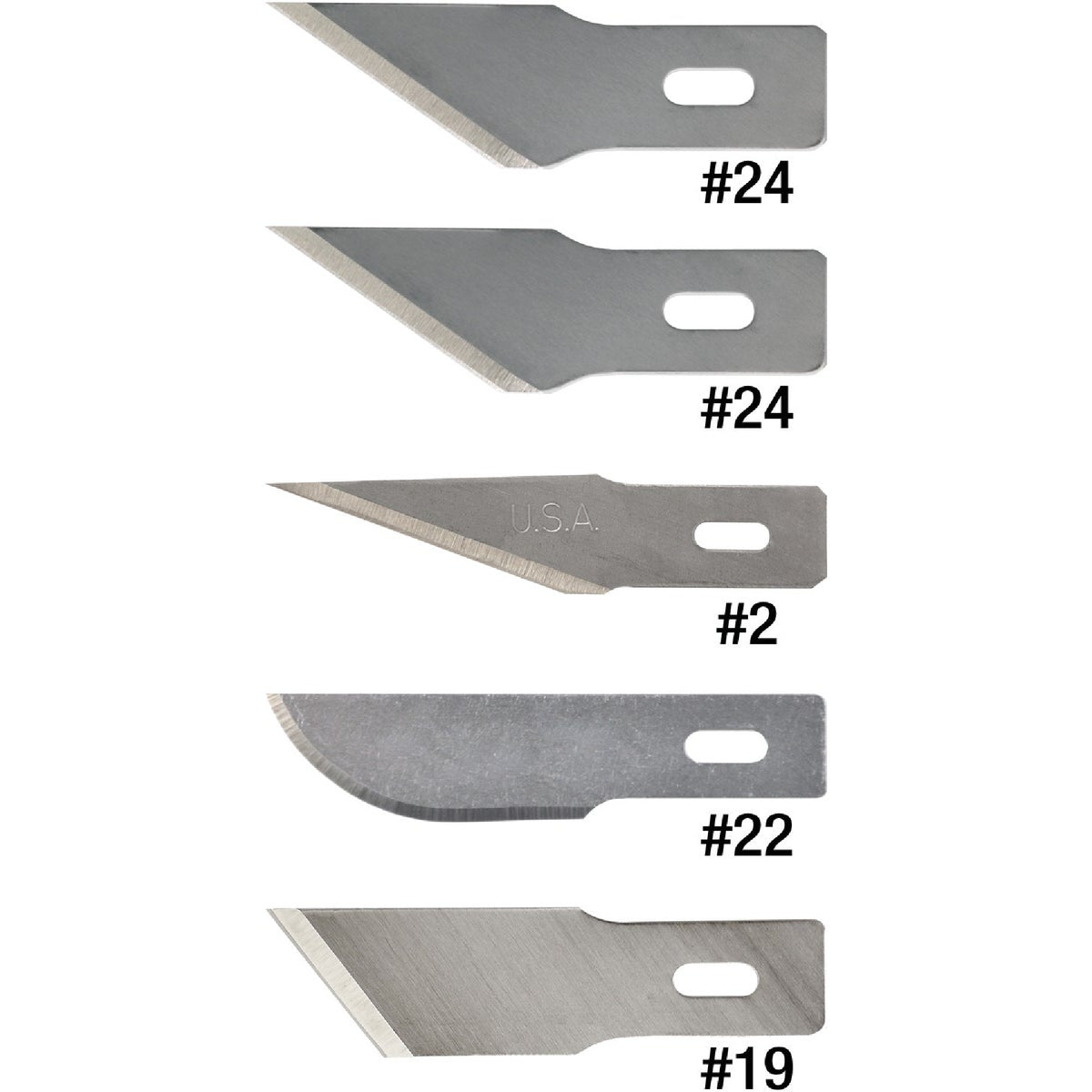 Techni Edge No. 2 Hobby Blades Assortment (5-Pack)