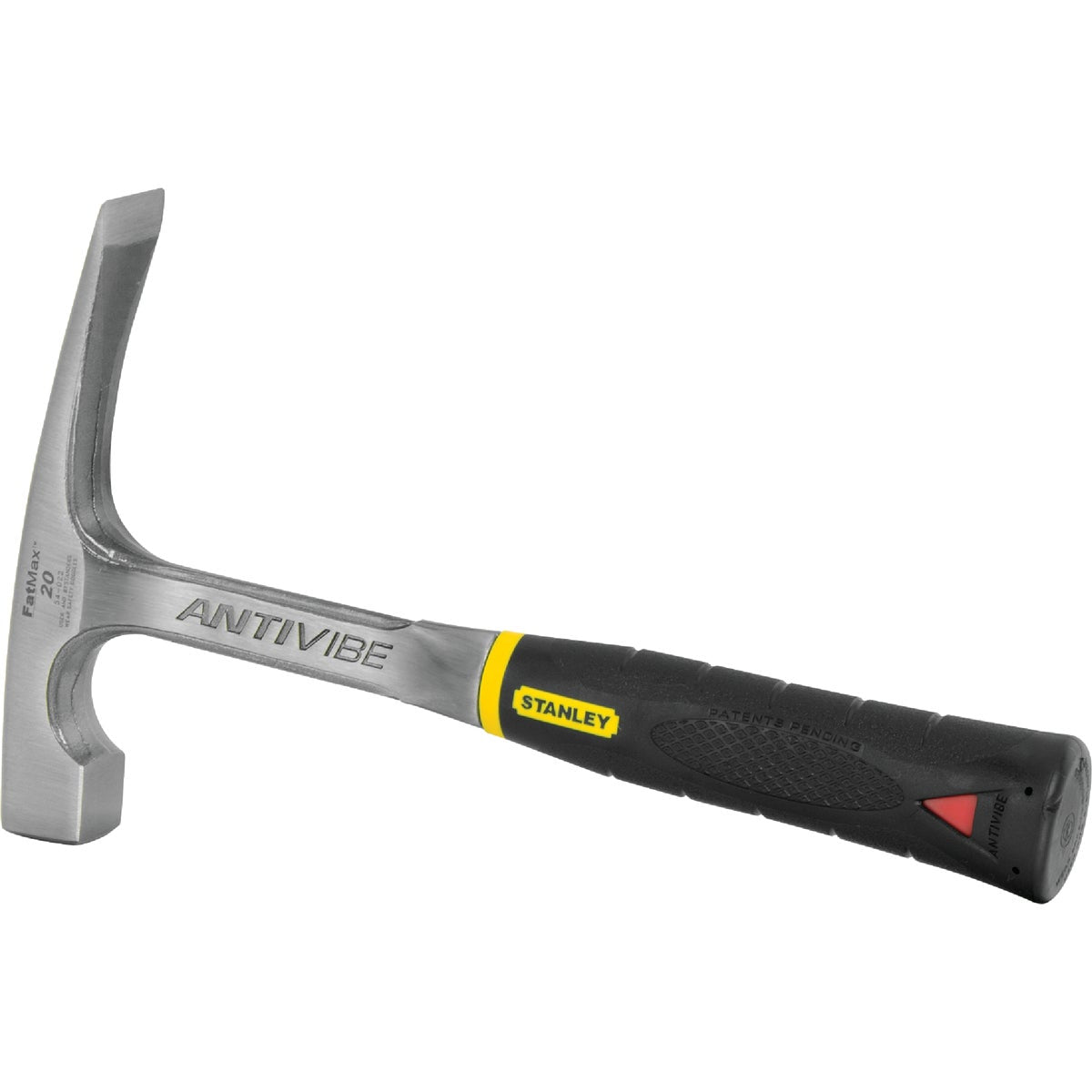 Stanley FatMax 20 Oz. Steel Brick Hammer with Rubber Grip Handle