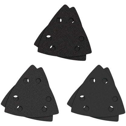Imperial Blades 60/120/240 Grit Oscillating Multi-Tool Triangle Sandpaper Variety Pack (6-Pack)