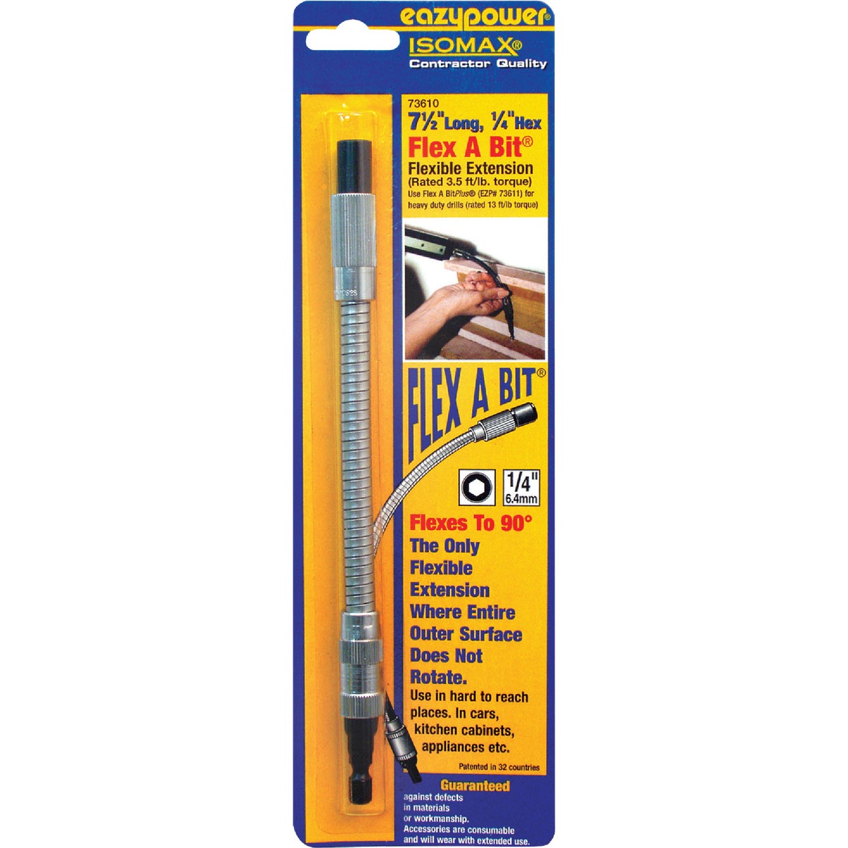 Eazypower Flex-A-Bit 7-1/2 In. Flexible Bit Extension