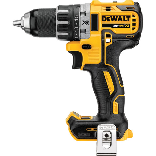 DeWalt 20 Volt MAX XR Lithium-Ion Brushless 1/2 In. Compact Cordless Drill/Driver (Bare Tool)