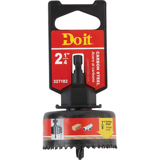 Do it 2-1/4 In. Carbon Steel Hole Saw with Mandrel