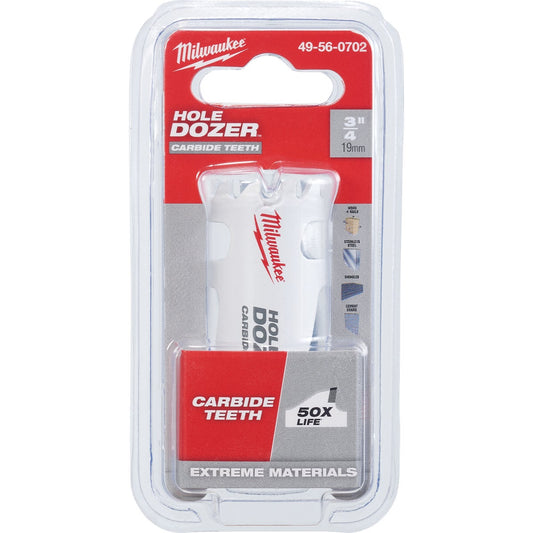 Milwaukee HOLE DOZER 3/4 In. Hole Saw with Carbide Teeth