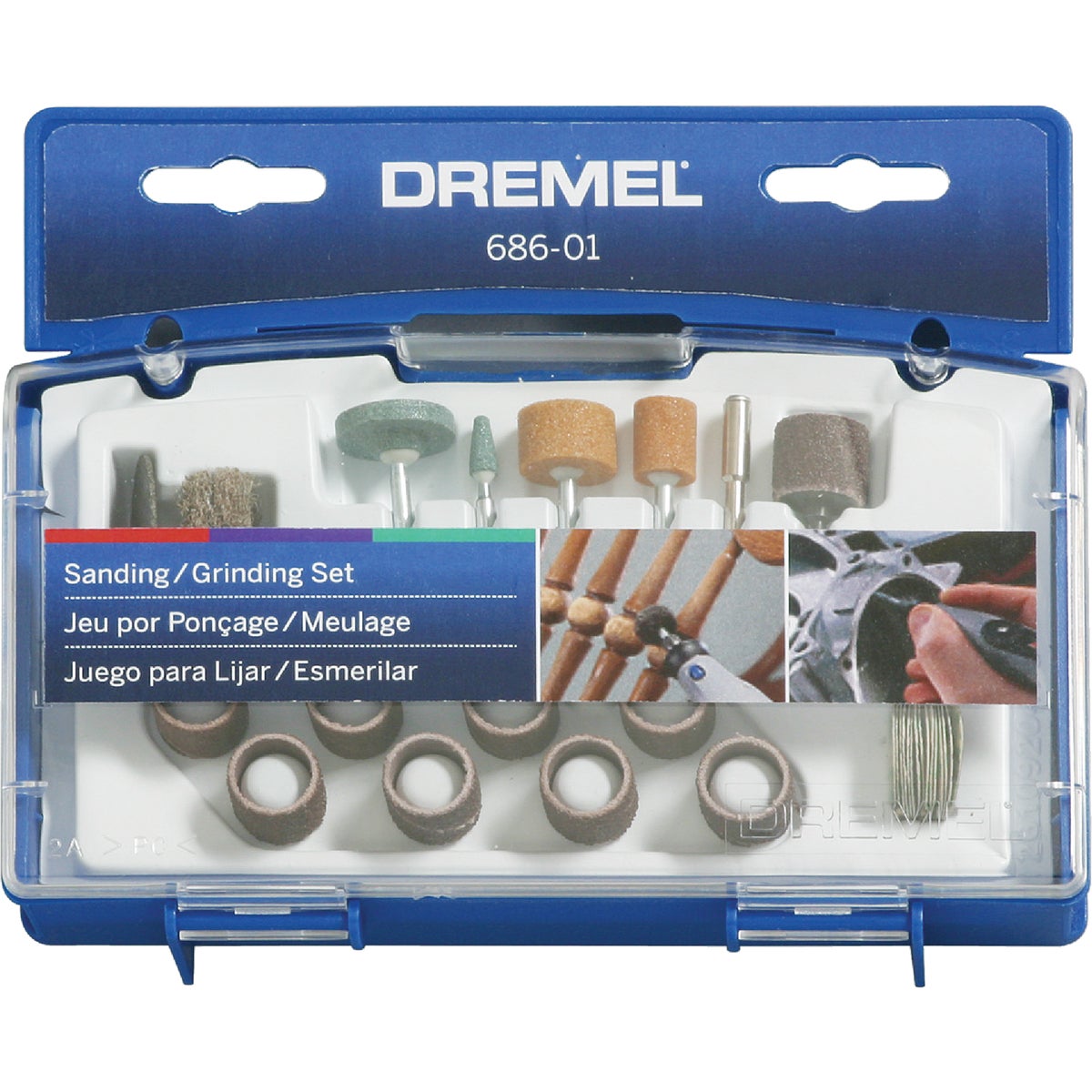 Dremel Sanding and Grinding Rotary Tool Accessory Kit (31-Piece)