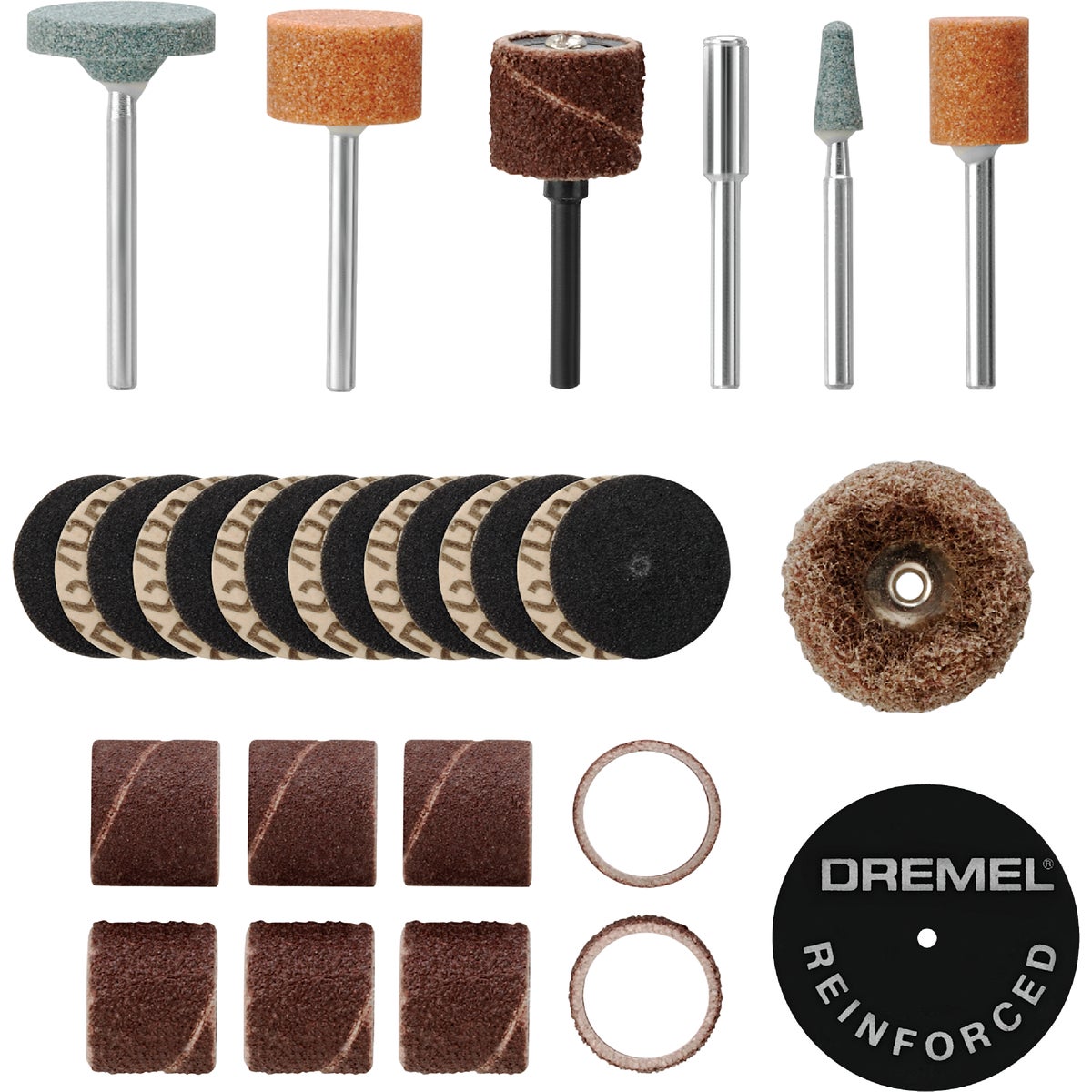 Dremel Sanding and Grinding Rotary Tool Accessory Kit (31-Piece)