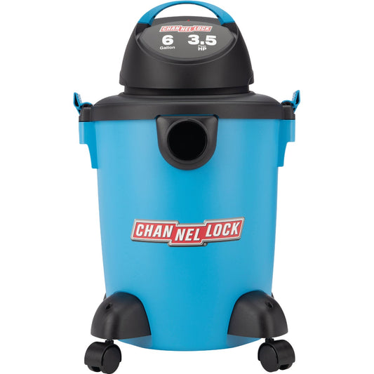 Channellock 6 Gal. 3.5-Peak HP Wet/Dry Vacuum