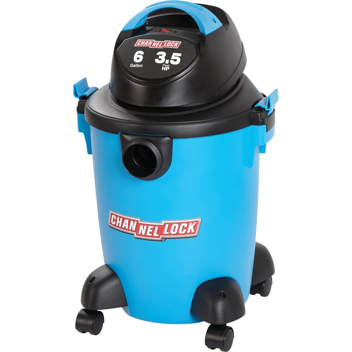 Channellock 6 Gal. 3.5-Peak HP Wet/Dry Vacuum