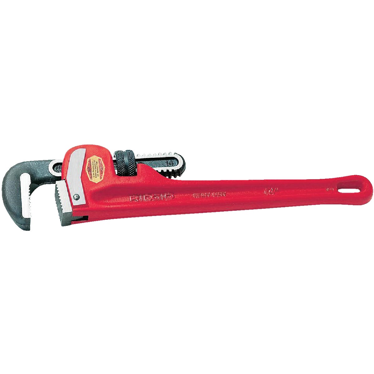 Ridgid 12 In. Cast Iron Heavy-Duty Pipe Wrench