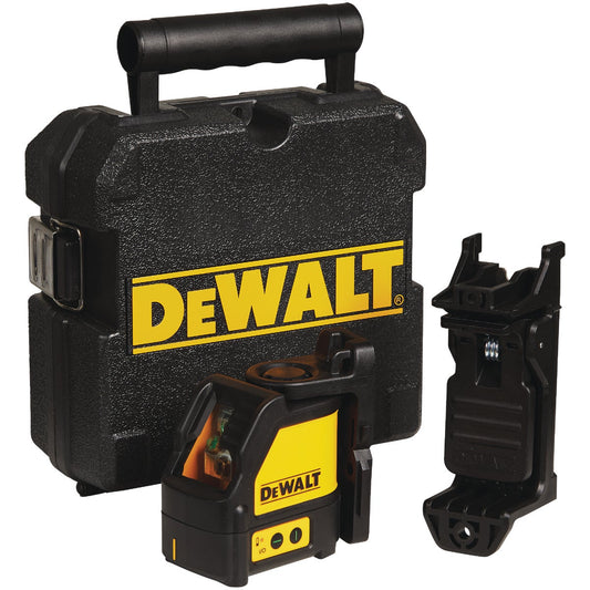 DeWalt 165 Ft. Green Self-Leveling Cross Line Horizontal/Vertical Laser Level