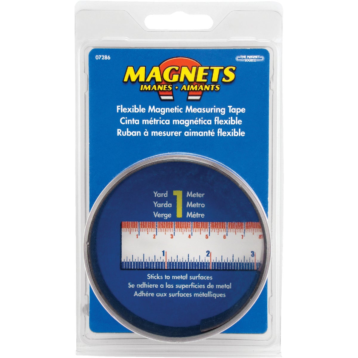 Master Magnetics 3 Ft. Flexible Measuring Tape