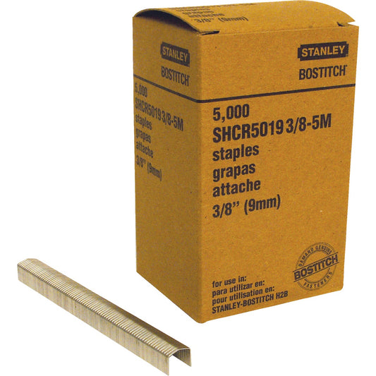 Bostitch Powercrown H2B Hammer Tacker Staple, 3/8 In. (5000-Pack)