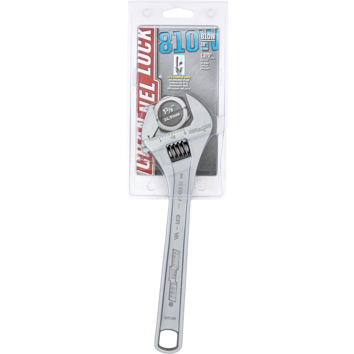 Channellock 10 In. Adjustable Wrench