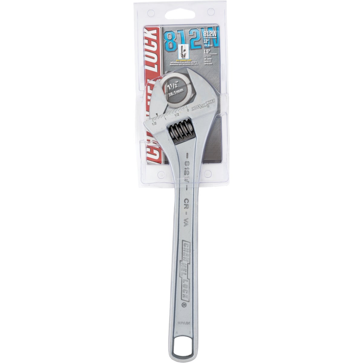 Channellock 12 In. Adjustable Wrench