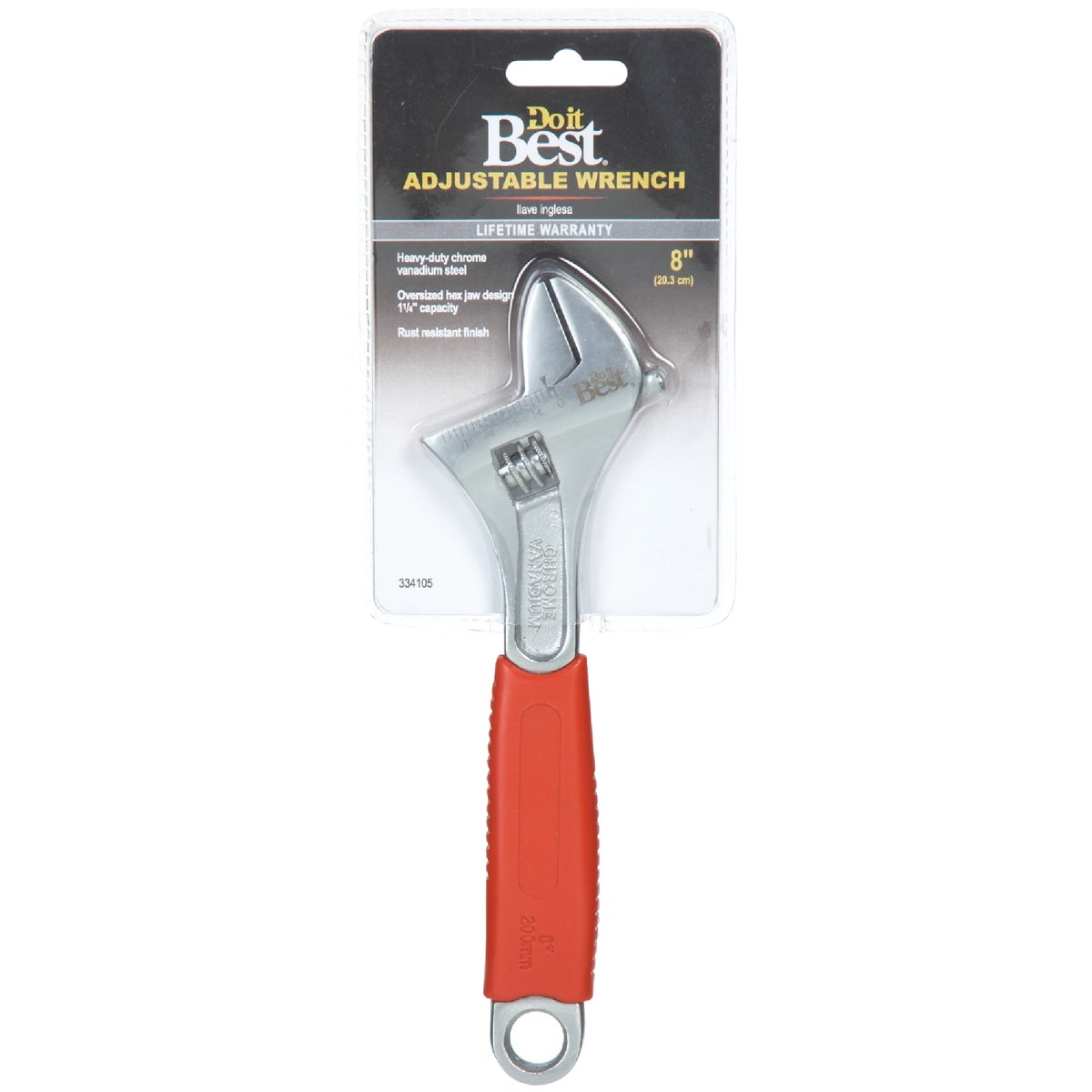 Do it Best 8 In. Adjustable Wrench