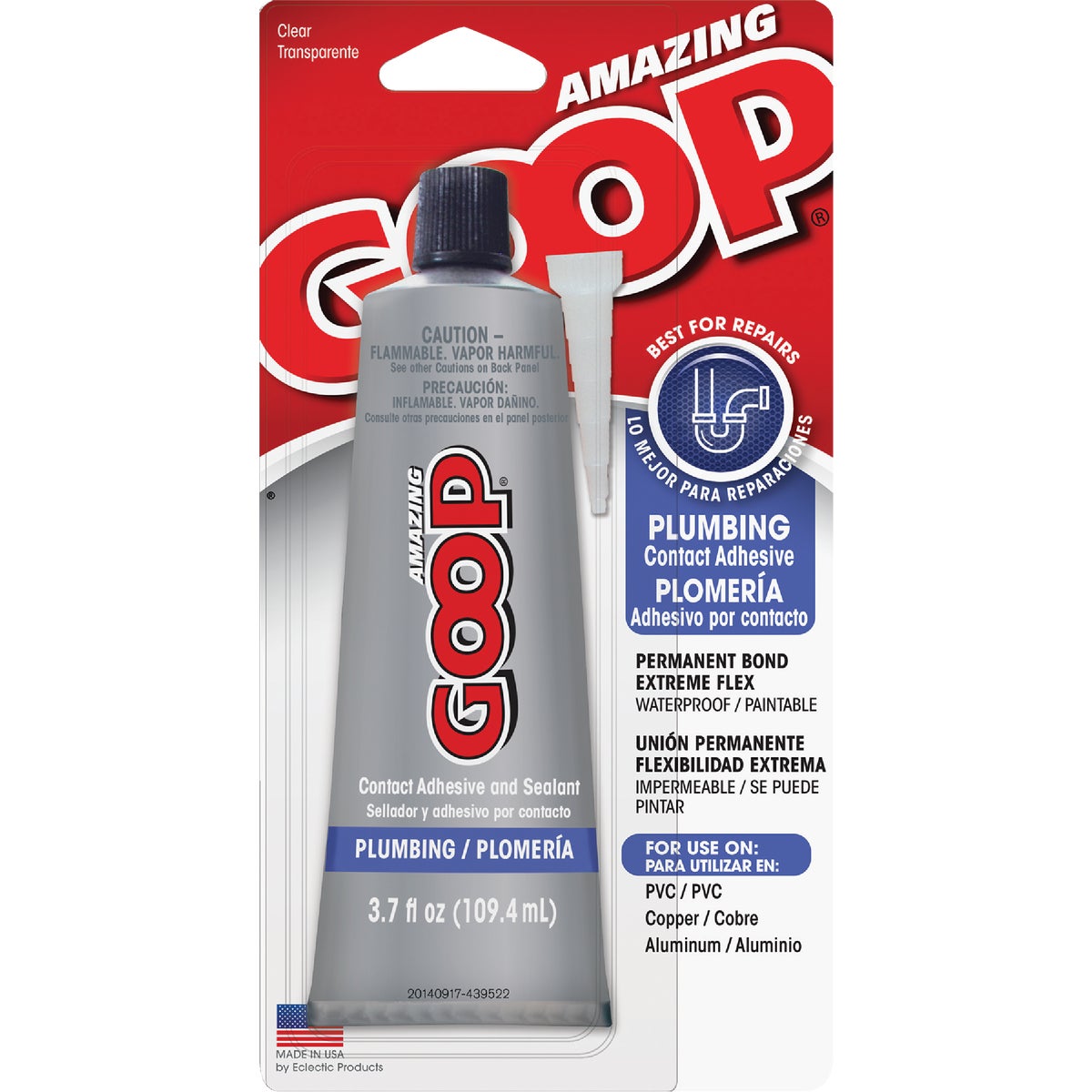 Amazing Goop 3.7 Oz. Plumbing Multi-Purpose Adhesive