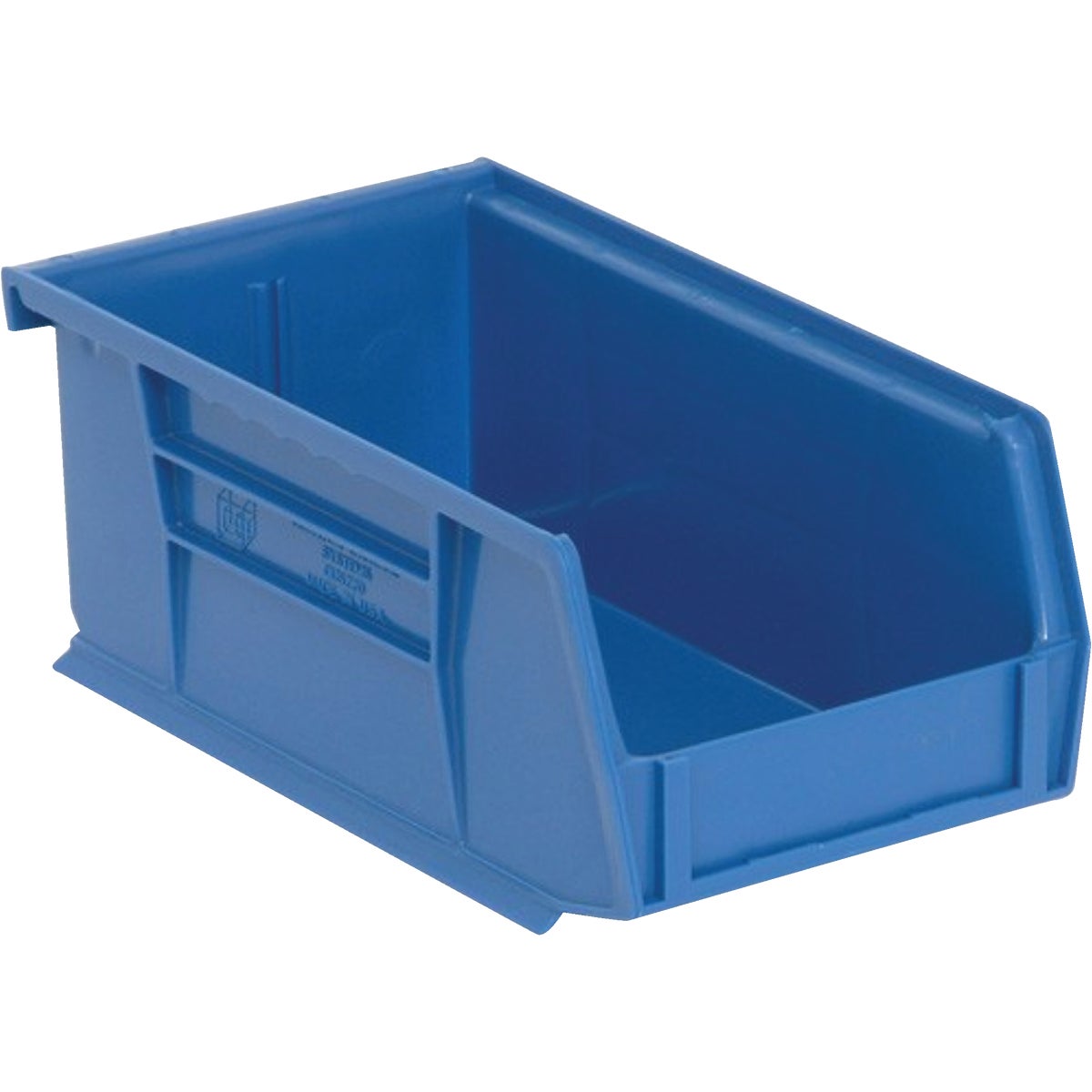 Quantum Storage Small Blue Stackable Parts Bin