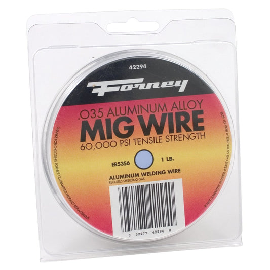 Forney ER5356 Aluminum Mig Wire, 0.035 In., 1 Lb.