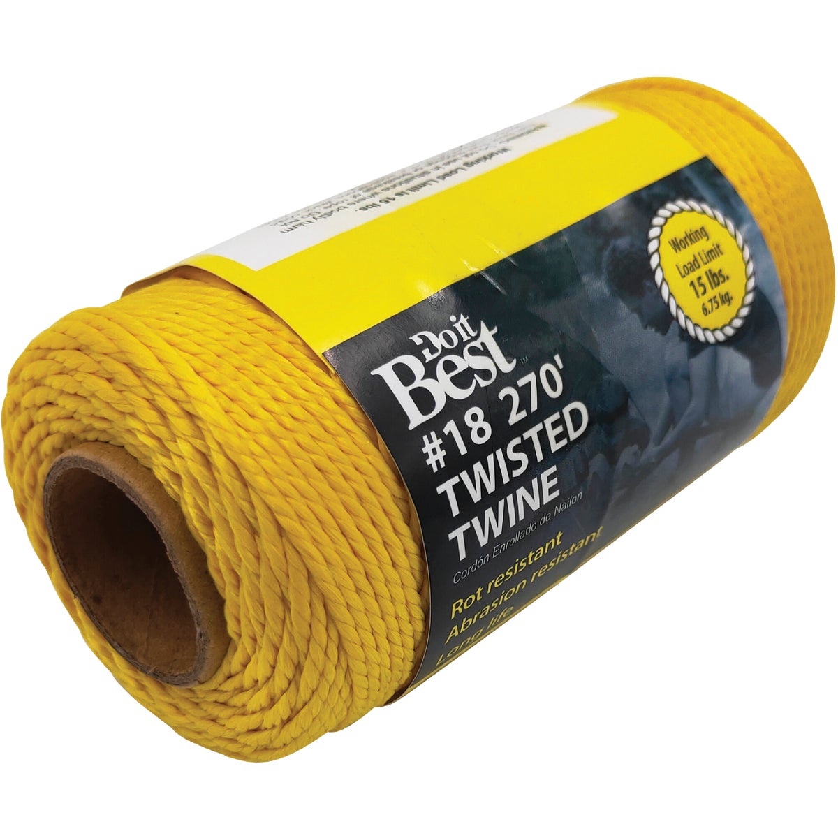 Do it Best #18 x 270 Ft. Yellow Nylon Twisted Twine