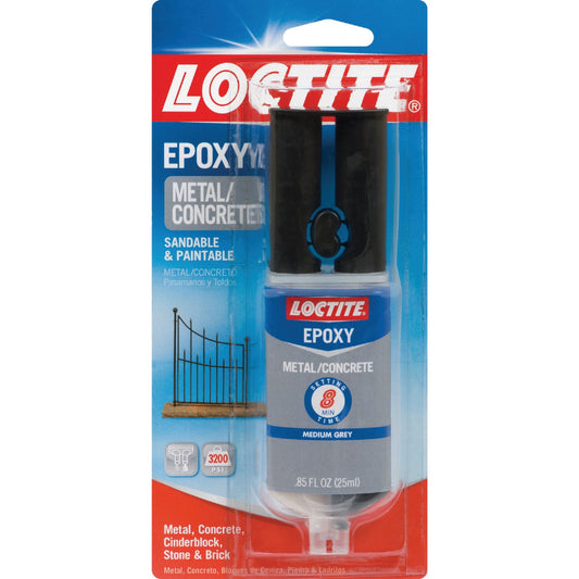 LOCTITE 0.85 Oz. Metal/Concrete Epoxy