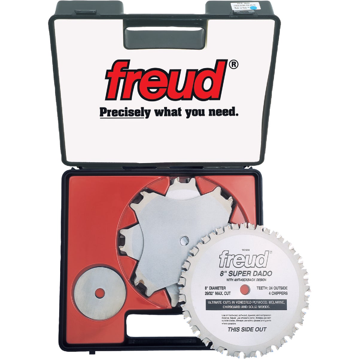 Freud 8 In. Super Dado Circular Saw Blade Set