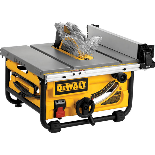 DeWalt 15A 8-1/4 In. Compact Job Site Table Saw w/Site-Pro Modular Guarding System