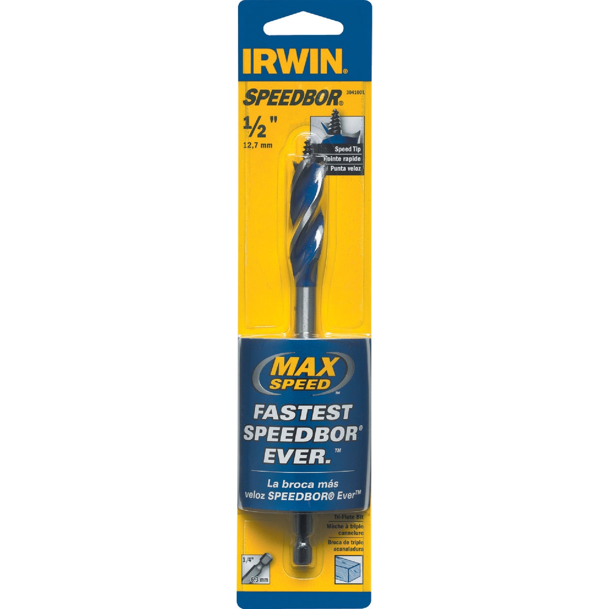 Irwin Speedbor 6 In. Quick Change Auger Bit