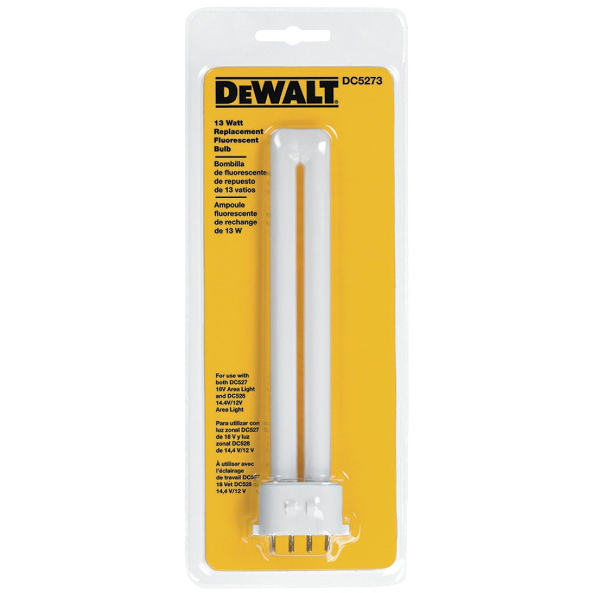 DeWalt 13W Fluorescent Replacement Flashlight Bulb