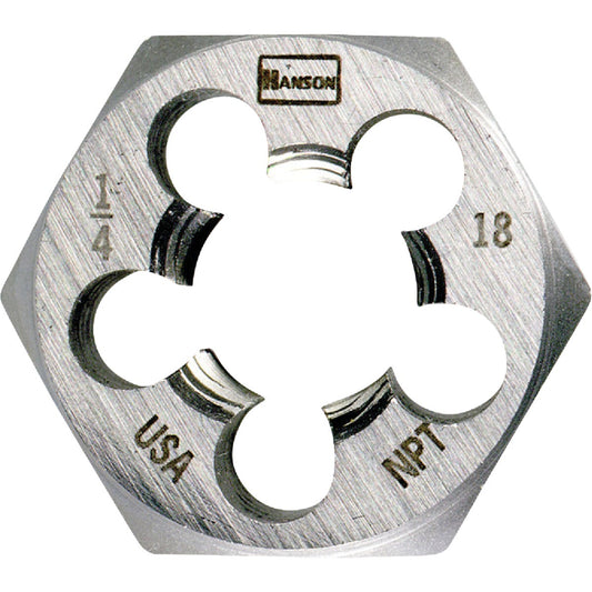 Century Drill & Tool 4-36 National Special 1 In. Across Flats Fractional Hexagon Die