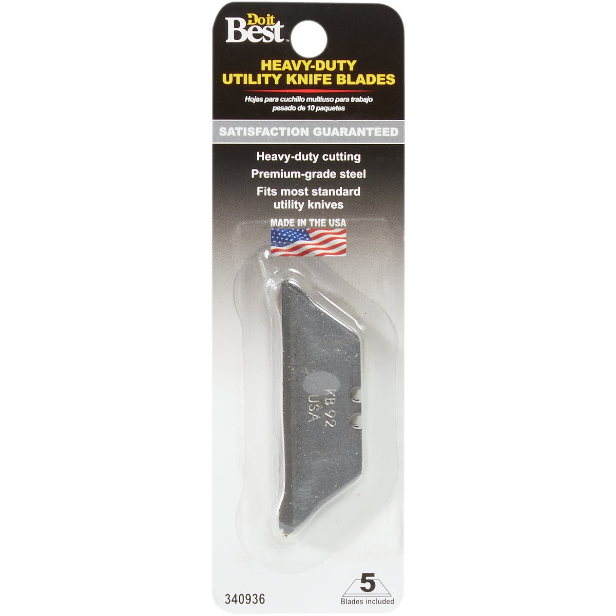 Do it Best Heavy-Duty Utility Knife Blade (10-Pack)