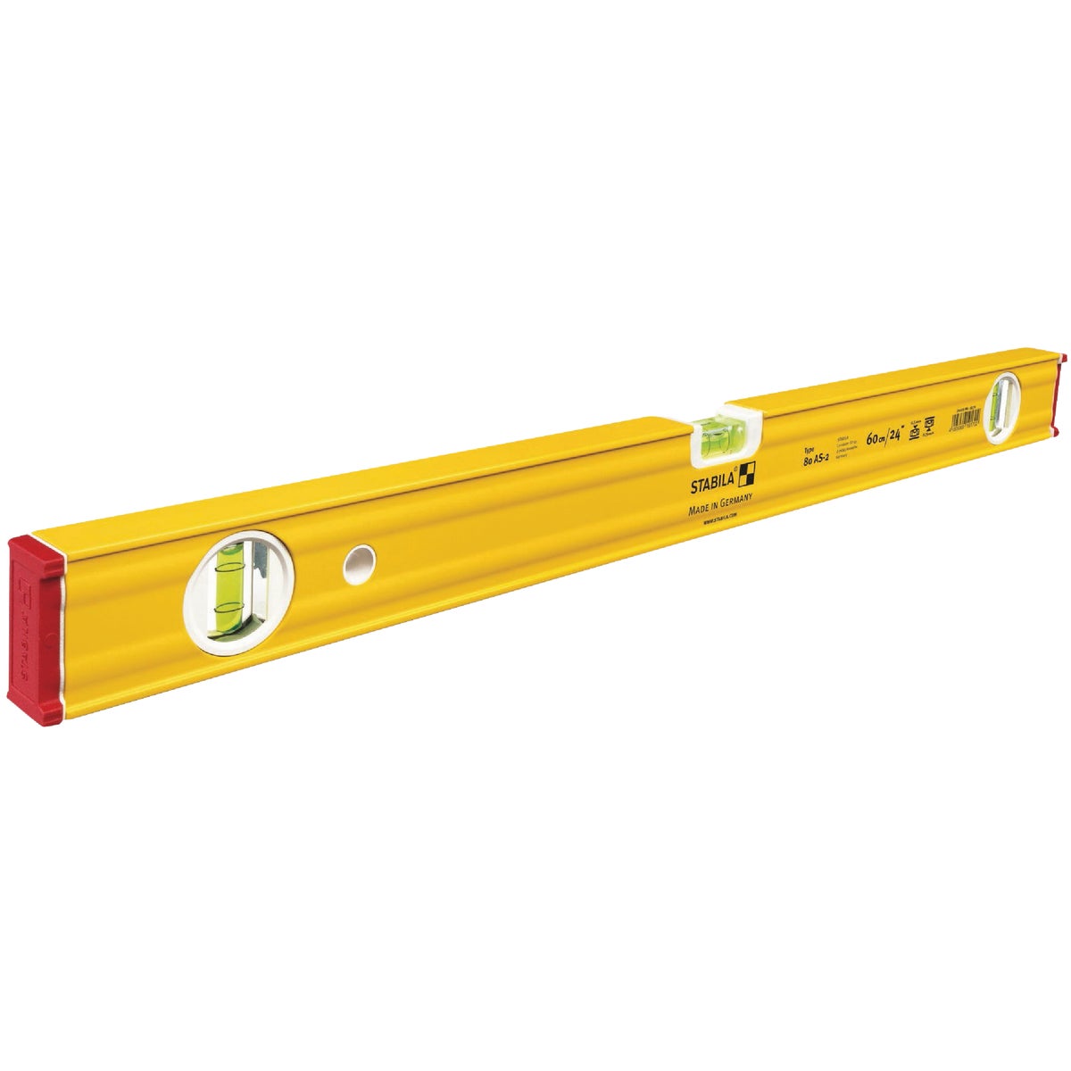 Stabila 24 In. 80AS-2 Slim Profile Box Level