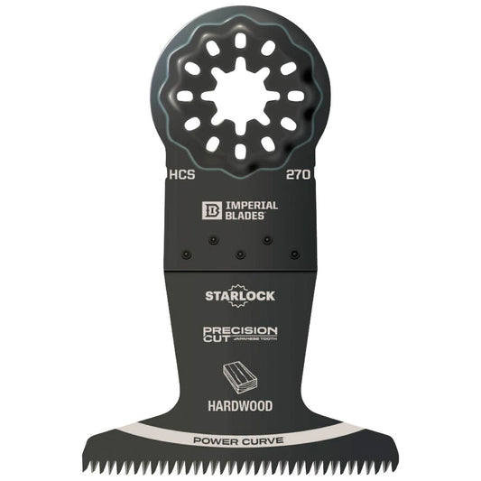 Imperial Blades Starlock 2-1/2 In. High Carbon Steel Japanese Tooth Power Curve Oscillating Blade