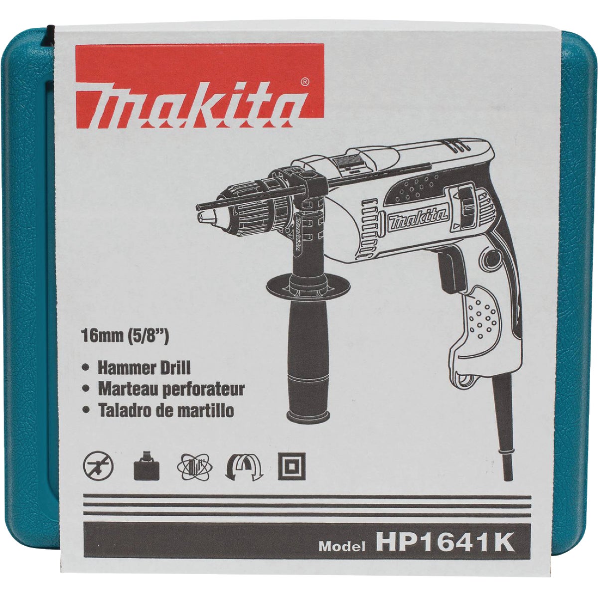 Makita 5/8 In. Keyless 6.0-Amp Electric Hammer Drill