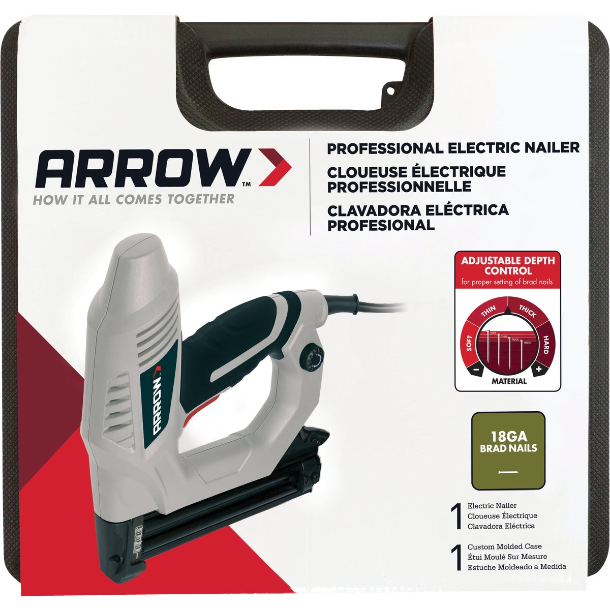 Arrow 18-Gauge Heavy-Duty Electric Brad Nailer