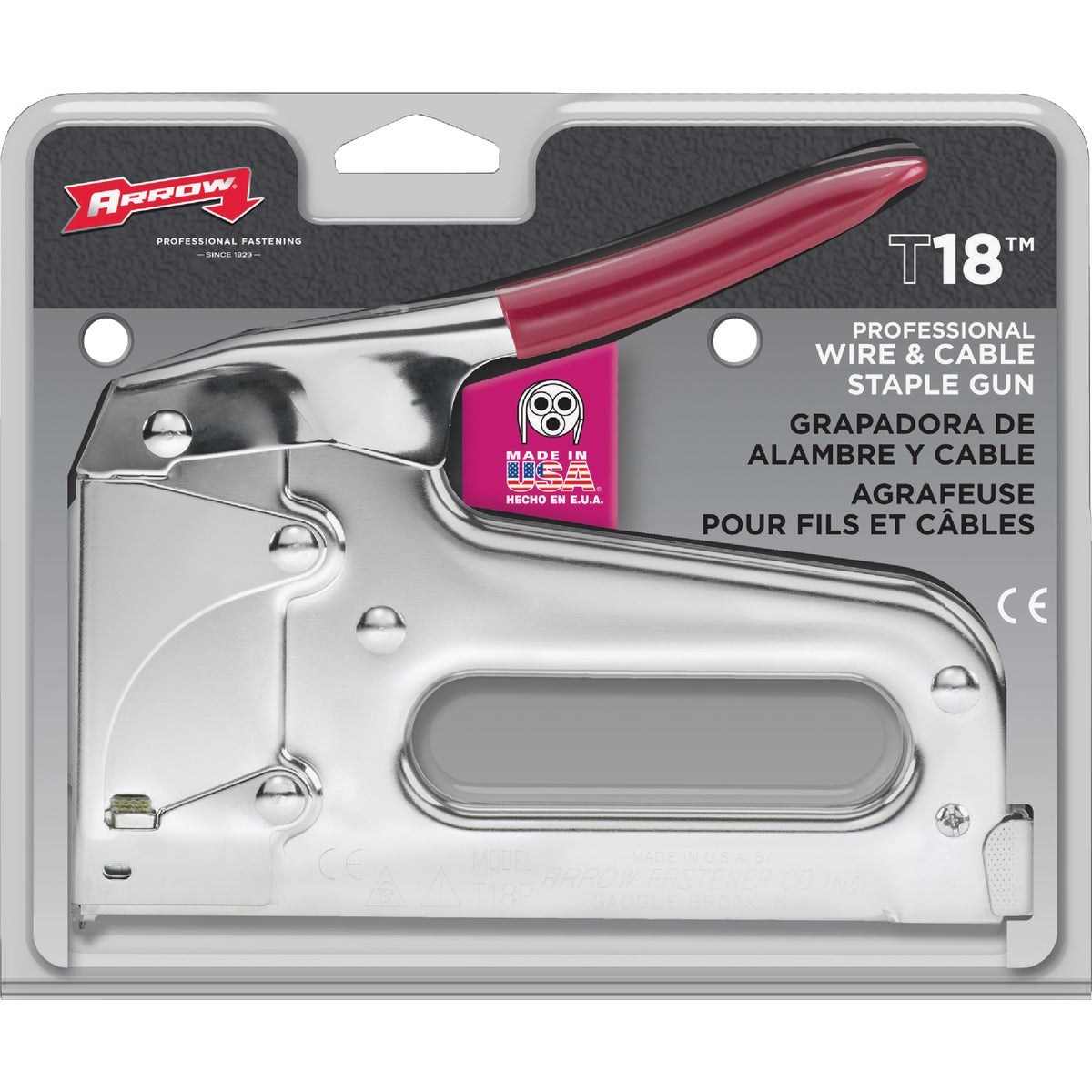 Arrow T18 Professional Wire and Cable Staple Gun