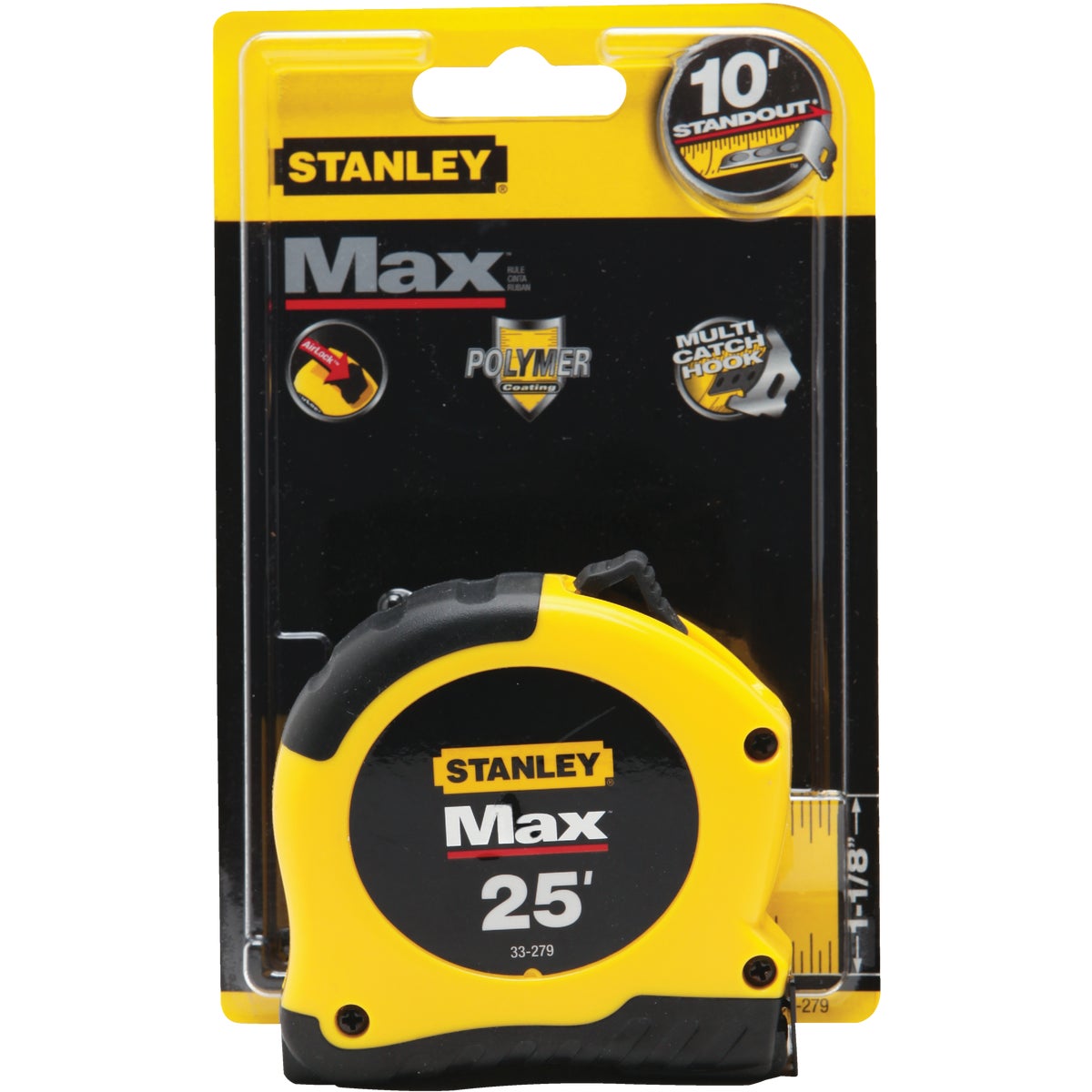 Stanley Max 25 Ft. Tape Measure