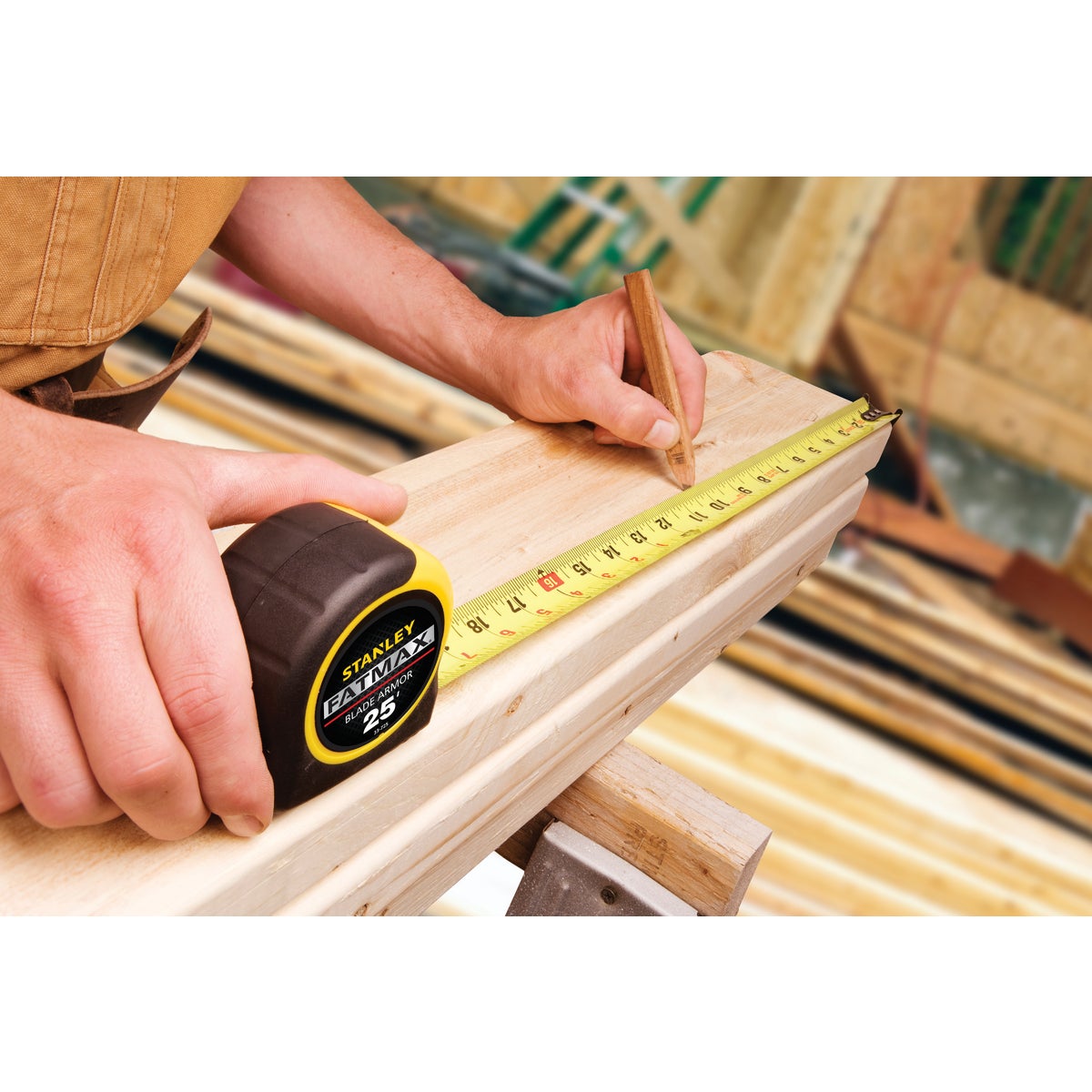 Stanley FatMax 25 Ft. Classic Tape Measure with 11 Ft. Standout