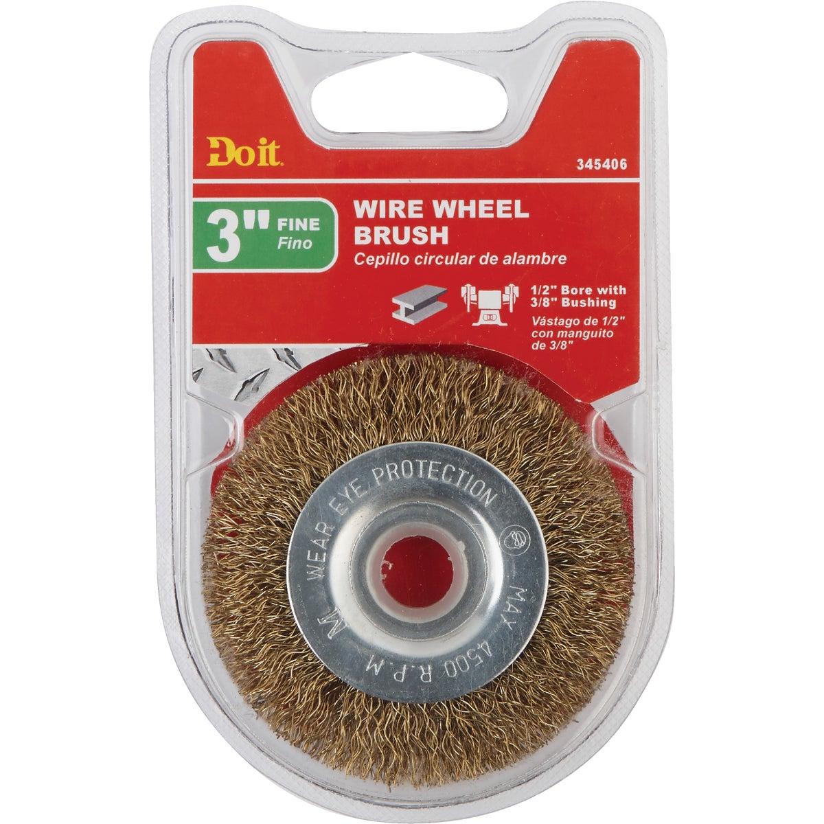 Do it 3 In. Fine Bench Grinder Wire Wheel