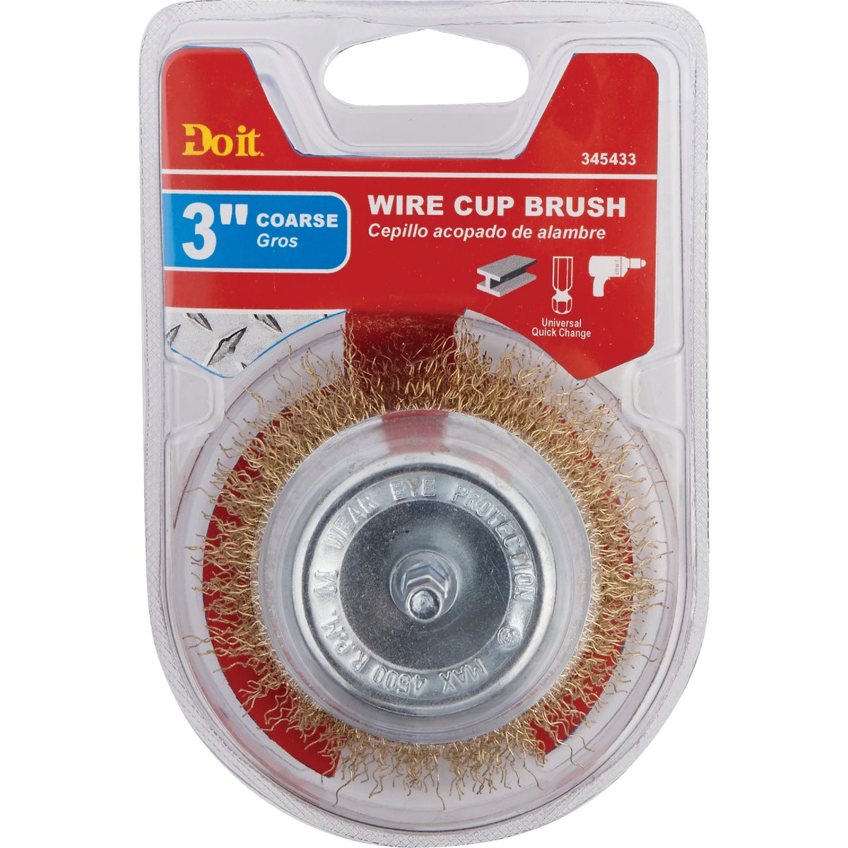 Do it 3 In. Coarse Drill-Mounted Wire Brush