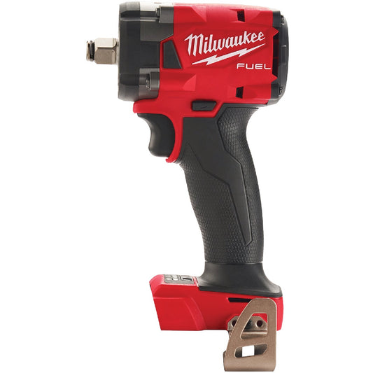 Milwaukee M18 FUEL 18 Volt Lithium-Ion Brushless 1/2 In. Compact Impact Wrench w/Friction Ring (Bare Tool)