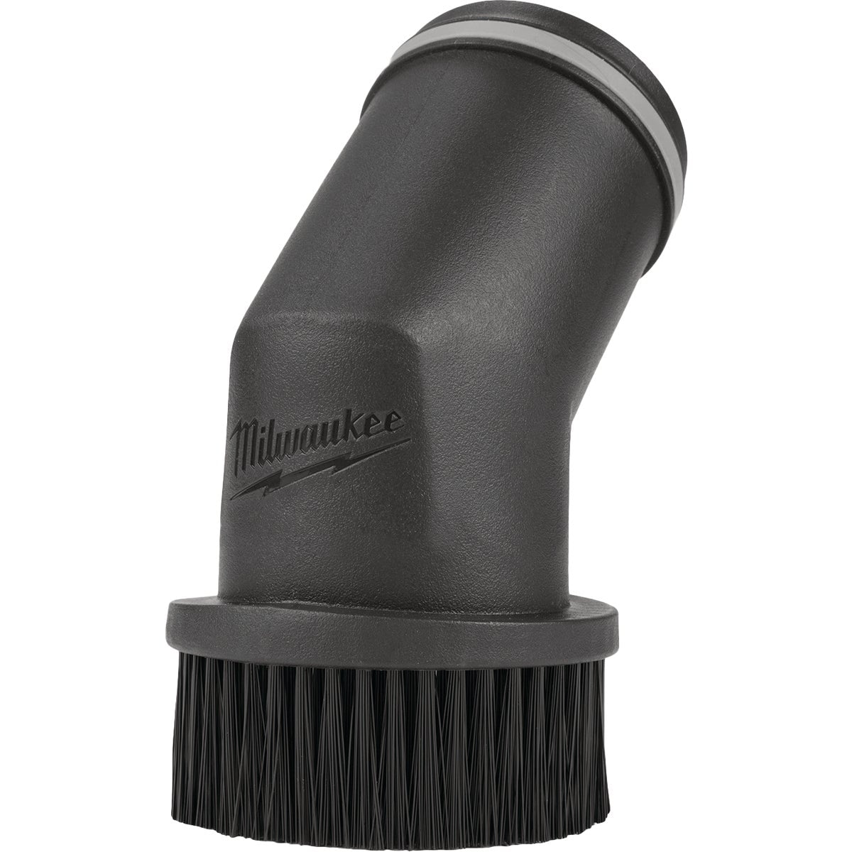 Milwaukee 1-7/8 In. Black Plastic Round Vacuum Brush