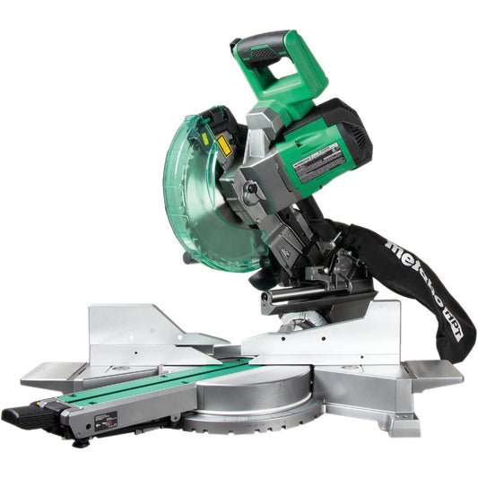 Metabo HPT 10 In. 15-Amp. Dual-Bevel Sliding Compound Miter Saw with Laser Marker System