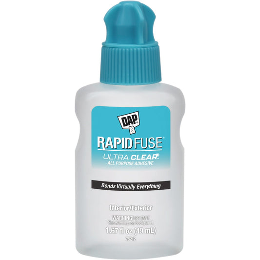 DAP RapidFuse 1.67 Oz. Ultra Clear Multi-Purpose Adhesive