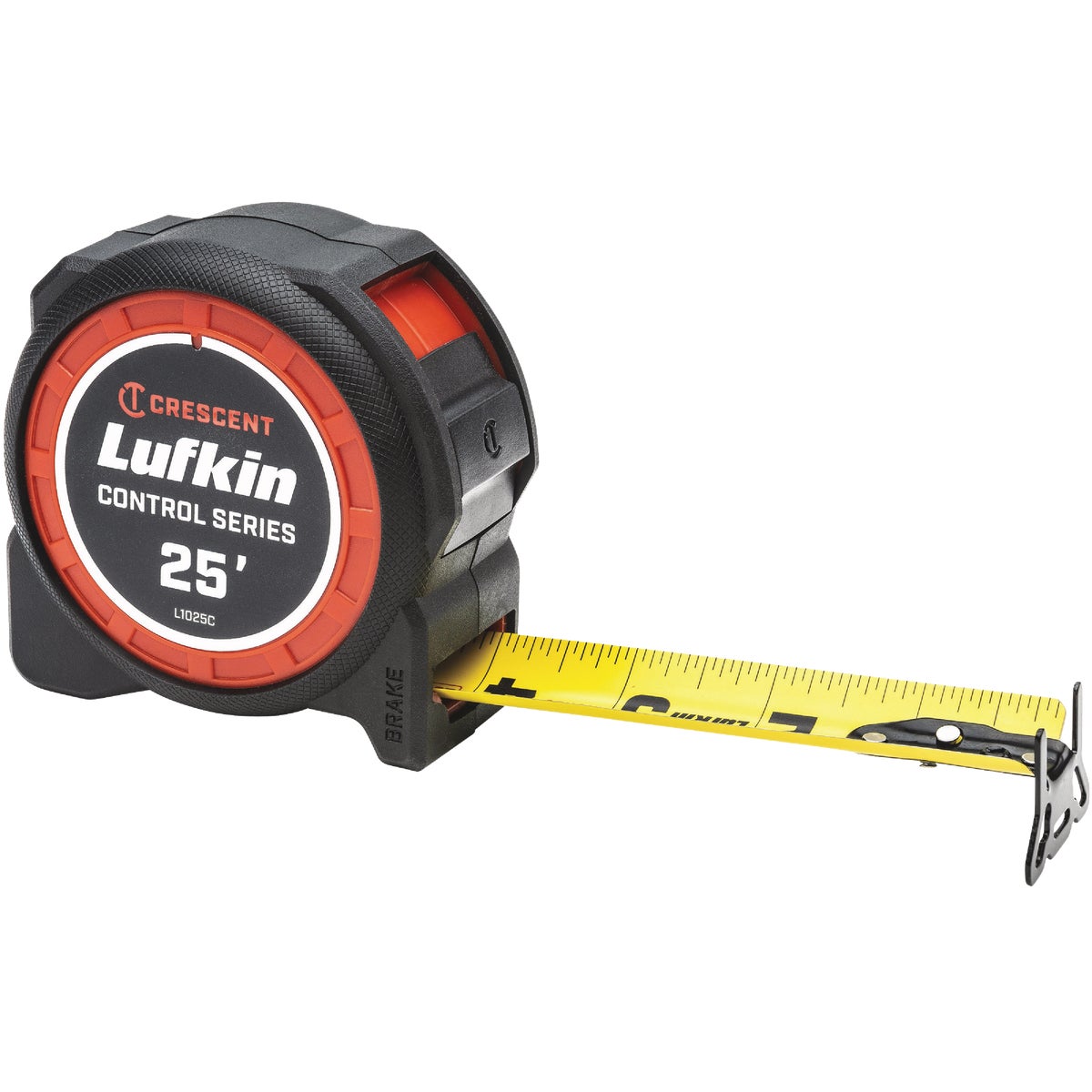 Crescent Lufkin Command Control Series 1-3/16 In. x 25 Ft. Tape Measure with Yellow Blade