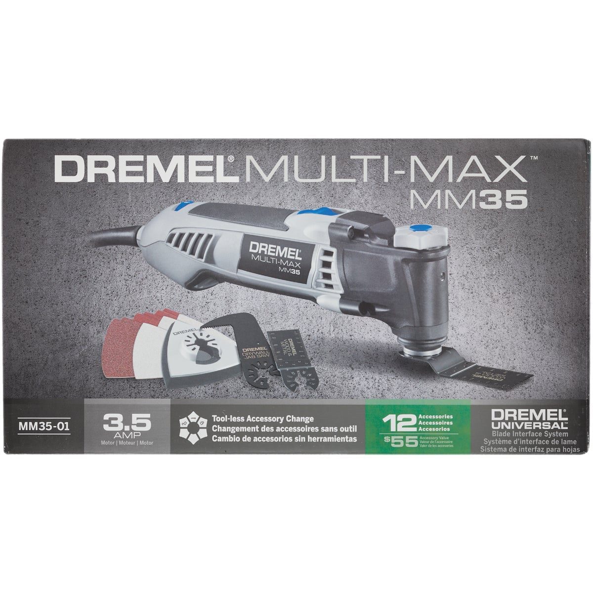 Dremel Multi-Max 3.5-Amp Oscillating Tool Kit