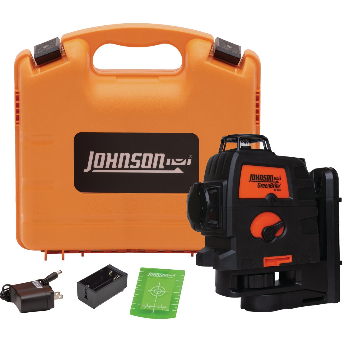 Johnson Level Self-Leveling 3x360 Laser with GreenBrite Technology